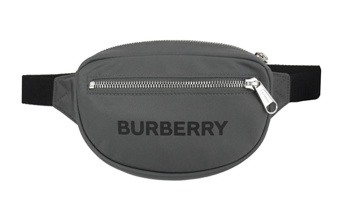 

Burberry Нейлоновый наплечный рюкзак через плечо поясная сумка унисекс серый