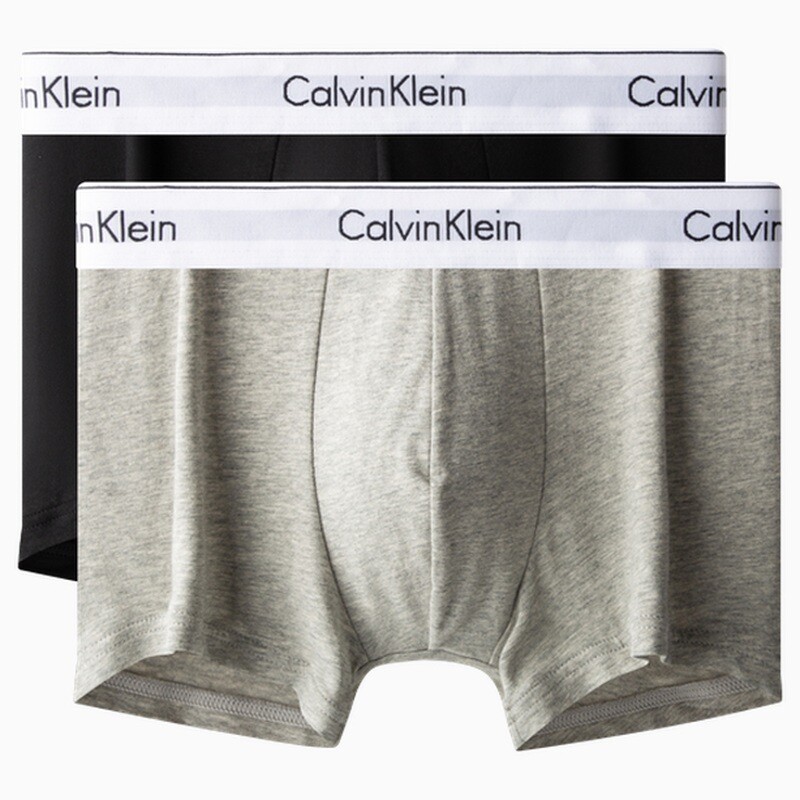 

Мужские трусы Calvin Klein, цвет 2 strips (black/grey)
