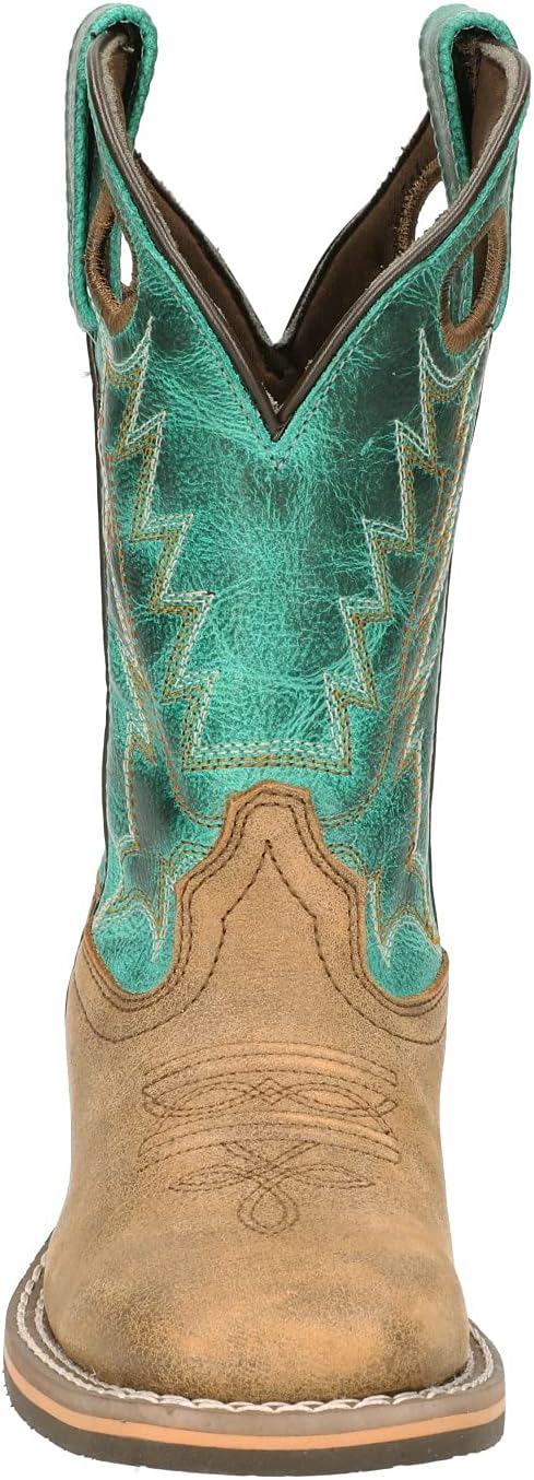 Детские ковбойские сапоги Smoky Mountain Jesse Western Smoky Mountain Boots, коричневый/бирюзовый — фото 4