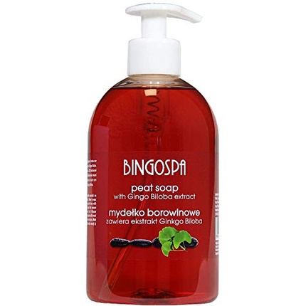 

Жидкое торфяное мыло для рук с гинкго билоба 500 мл Bingospa