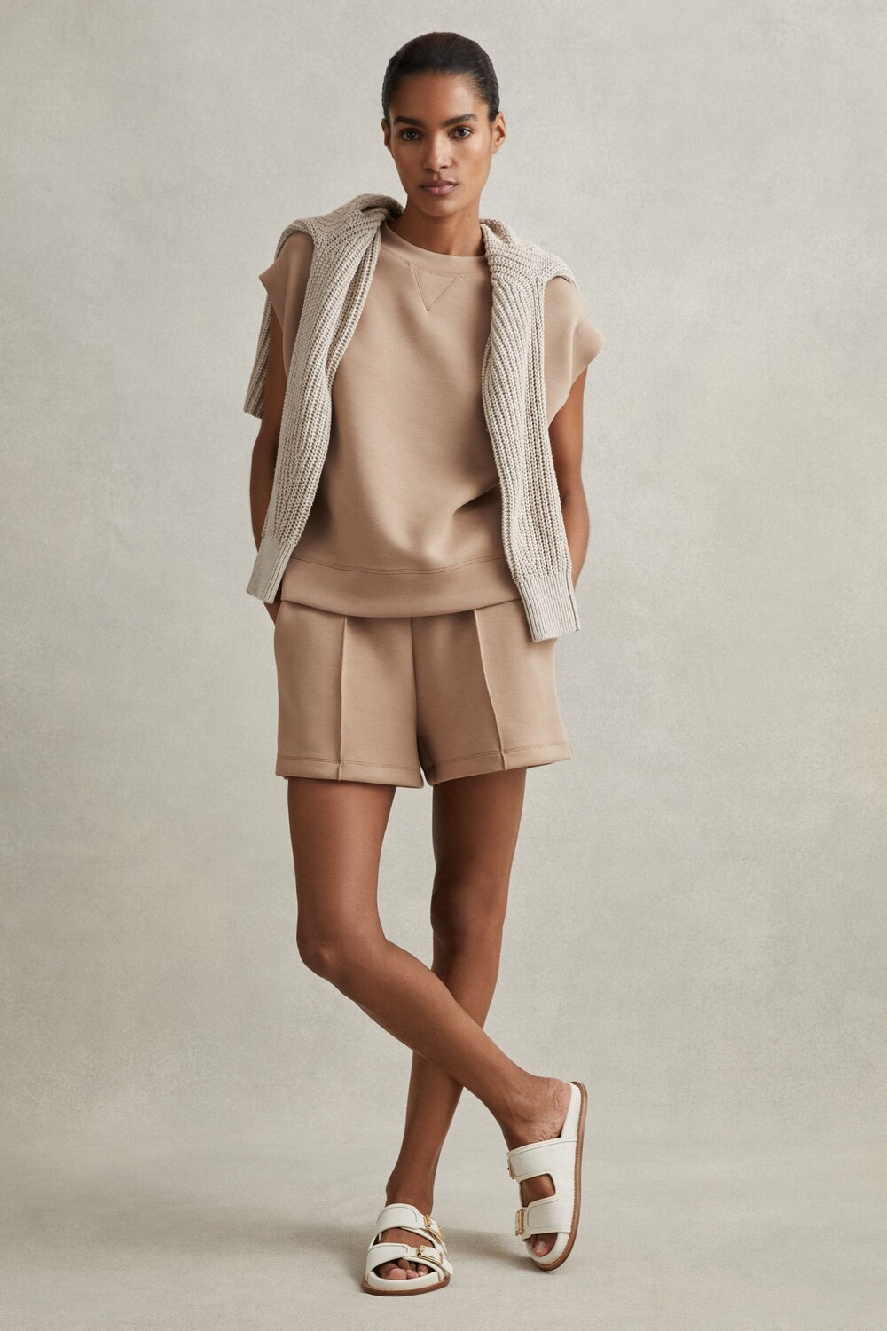

Толстовка Joanna из модала Reiss, коричневый