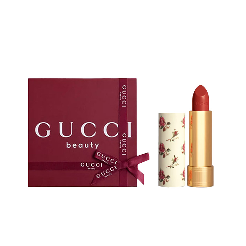 

Limited Edition Blossom Delight Silky Moisture Box Lipsticks Eau De Parfum EDP 3.5g GUCCI, #505