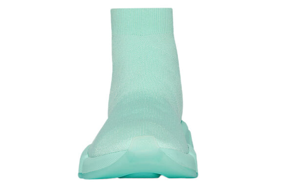 Кроссовки speed 2.0 sneakers 'recycled transparent sole mint' Balenciaga, мультиколор — фото 3