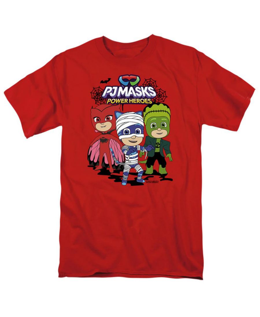 

Футболка с изображением героев Хэллоуина из мультфильма PJ Masks больших размеров Hasbro+, Red, Красный, Футболка с изображением героев Хэллоуина из мультфильма PJ Masks больших размеров Hasbro+, Red