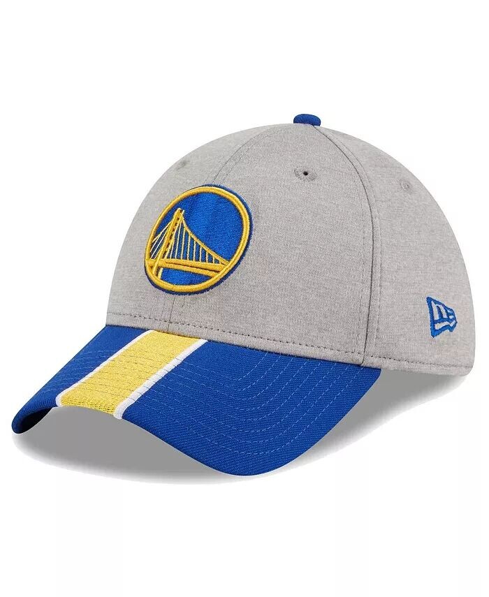 

Мужская серая кепка Royal Golden State Warriors Striped 39THIRTY Flex New Era