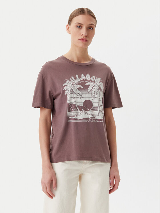 

Футболка свободного кроя Sweet Escape EBJZT00419 Billabong, коричневый