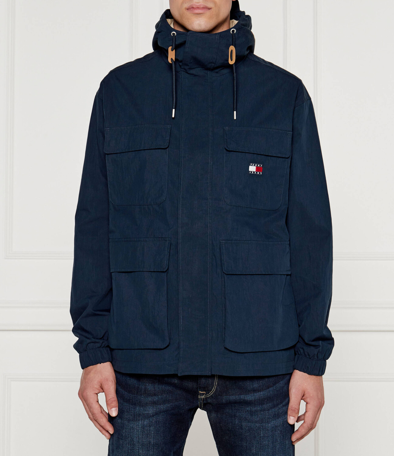 

Куртка Tommy Jeans Regular Fit, темно-синий