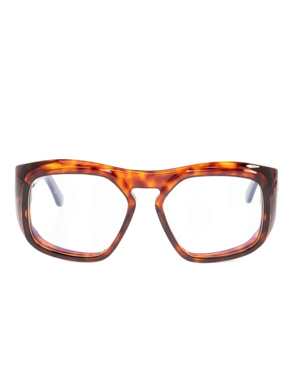 

Очки в прямоугольной оправе VALENTINO GARAVANI EYEWEAR, коричневый