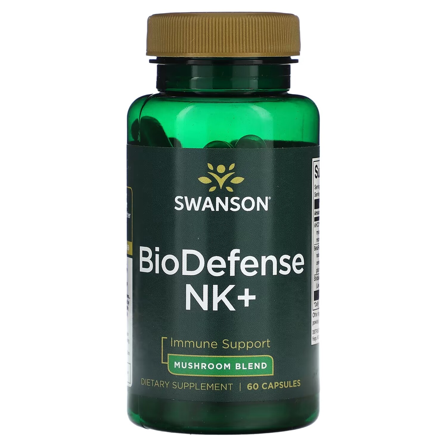 

Пищевая добавка Swanson BioDefense NK+, 60 капсул