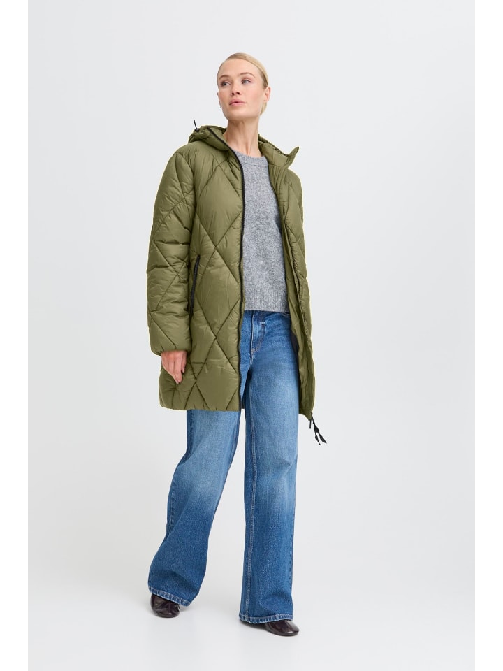 

Куртка BYBOMINAX свободного кроя в цвете Виноградный лист b. young