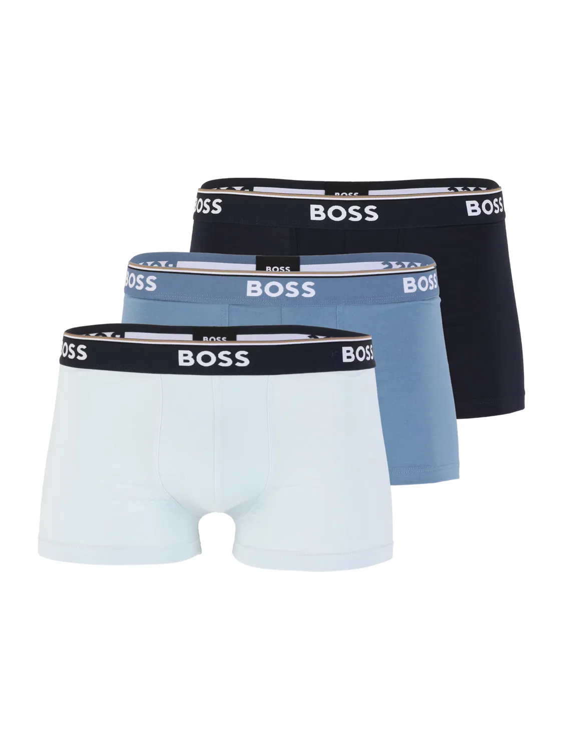 Боксерские шорты Boss в цветах: морской синий, синий
