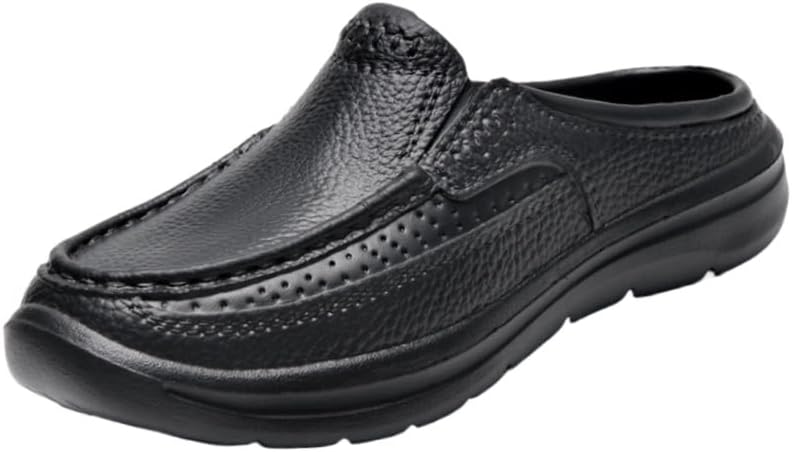 

Мужские лоферы с мягкой и комфортной подошвой, подходят для повседневной носки Fusecottc, черный