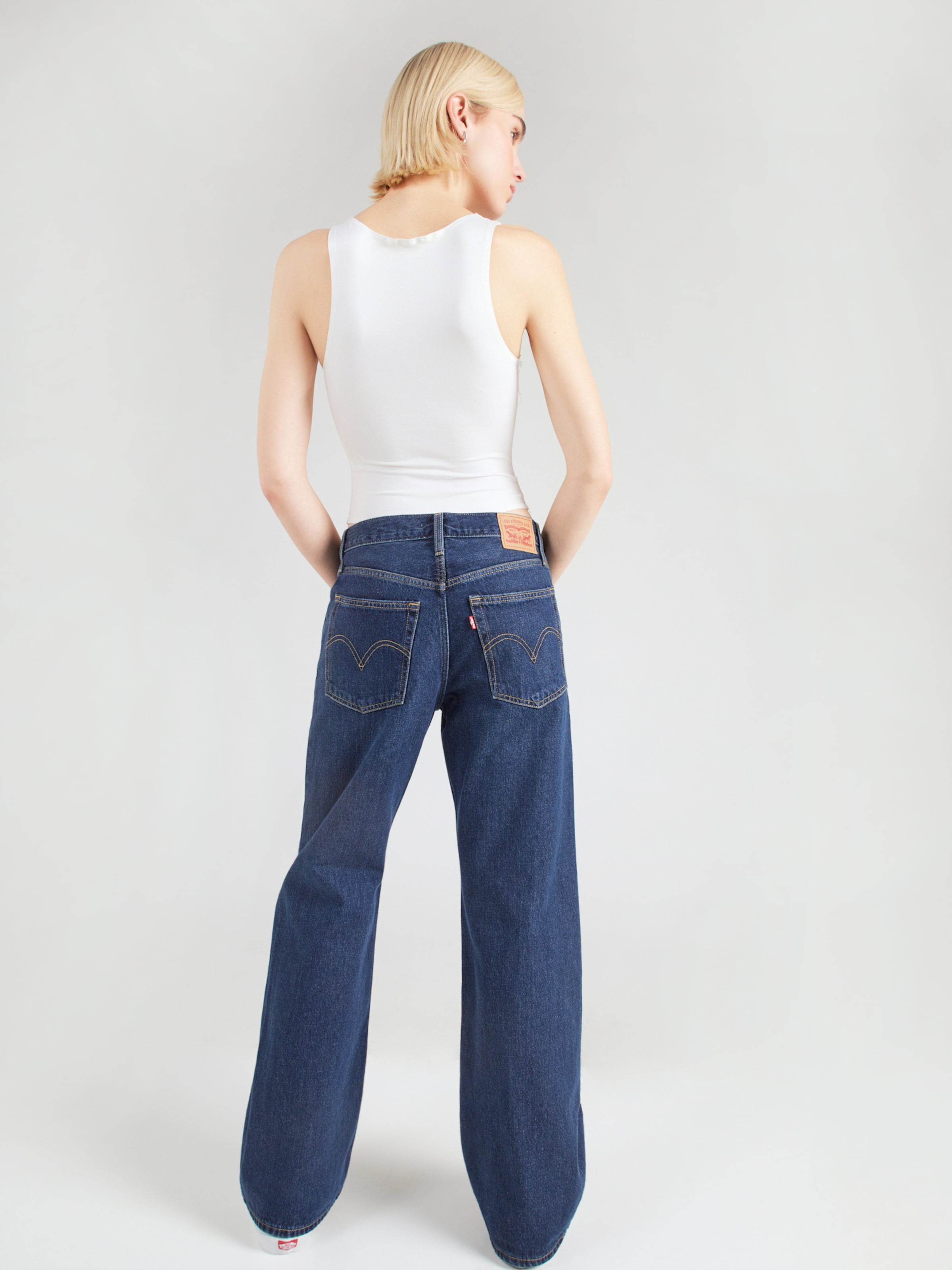 LEVI'S  Джинсы клеш 'Middy Loose Boot Jeans' в темно-синем цвете — фото 4