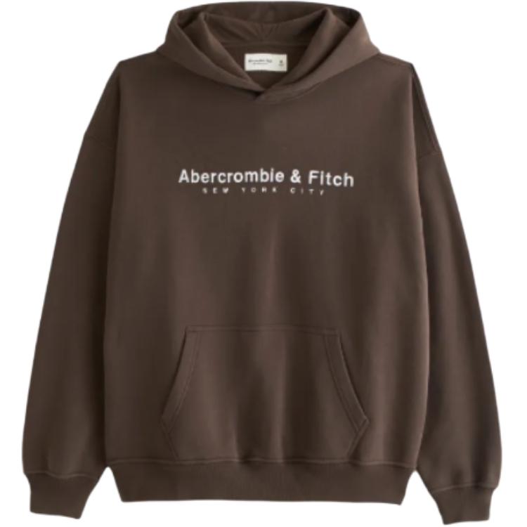 

Свитшот мужской Abercrombie＆Fitch, темно-коричневый