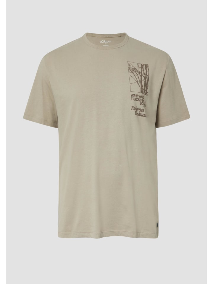 

Футболка в цвете 81D2_бежевый s.Oliver