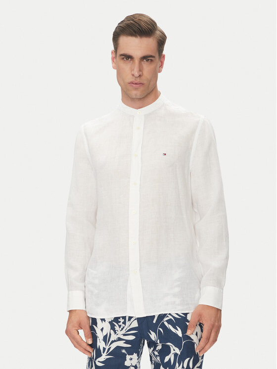 

Рубашка обычного кроя MW0MW39271 Tommy Hilfiger, белый