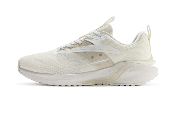 

Кроссовки Coyote Hybrid для бега мужские с низким верхом, белые, каки Saucony