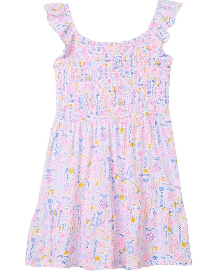 

Платье Lilly Pulitzer Kids Mini Jilly Dress, цвет Multi Summer Serenade