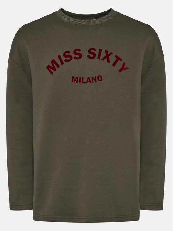 

Толстовка свободного кроя Miss Sixty, хаки