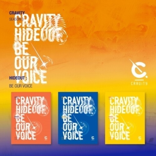

CD диск Cravity: Cravity Season3. : Hideout: Be Our Voice (Random Cover) (incl. 132pg Photobook, Photocard, Sticker + Polaroid Photocard)