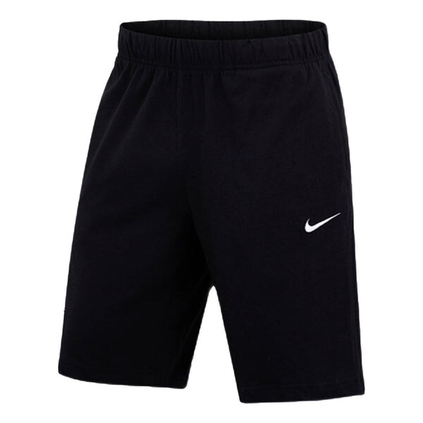 

Шорты crusader logo casual knit sports shorts black Nike, черный