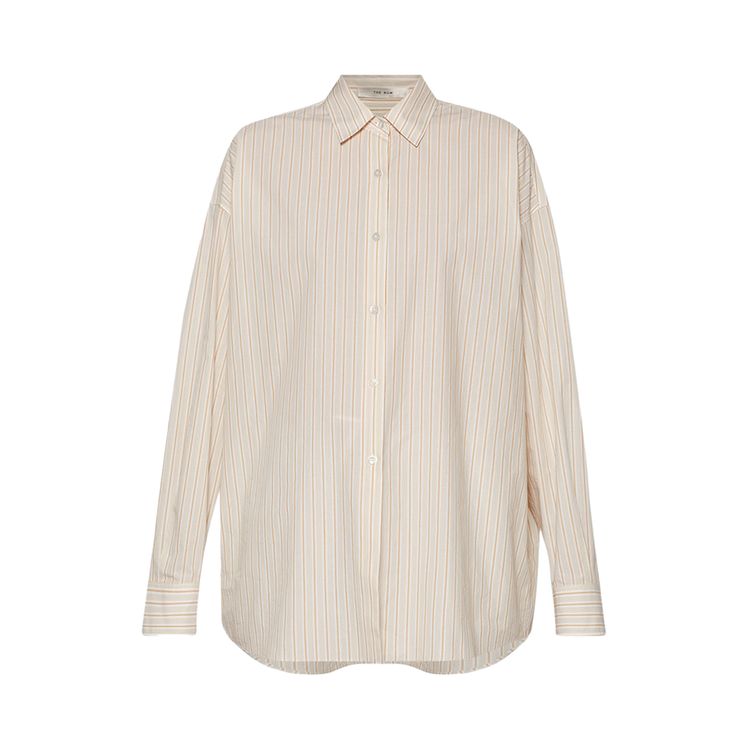 

Рубашка The Row Caster Shirt 'Beige/Orange', желто-коричневый