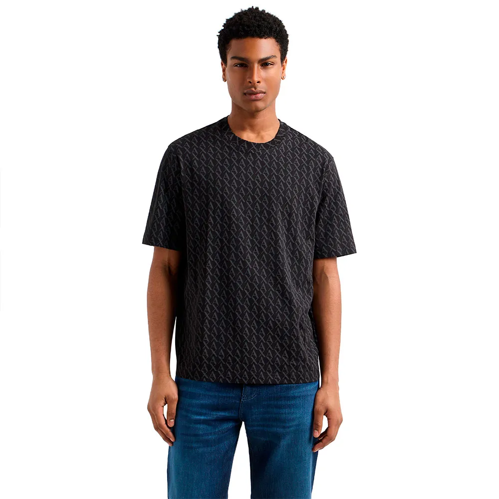 

Футболка с коротким рукавом Armani Exchange XM001228A_F10356F, черный
