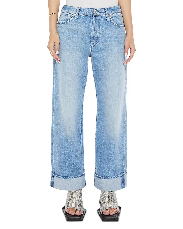 

Джинсы Dodger Button Hover Cuff в стиле Funk N Flair MOTHER, синий