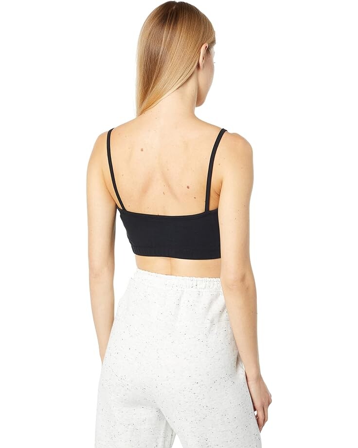 

Бралетт Madewell MWL Knit Cami Bralette, реальный черный
