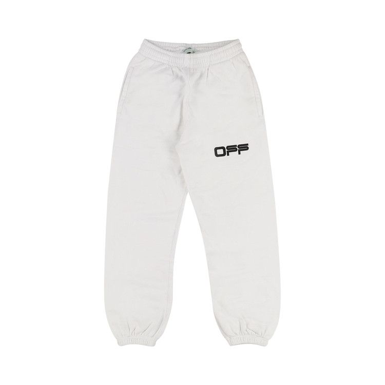 

Брюки Off-White Airport Shorten Sweat Pants, White