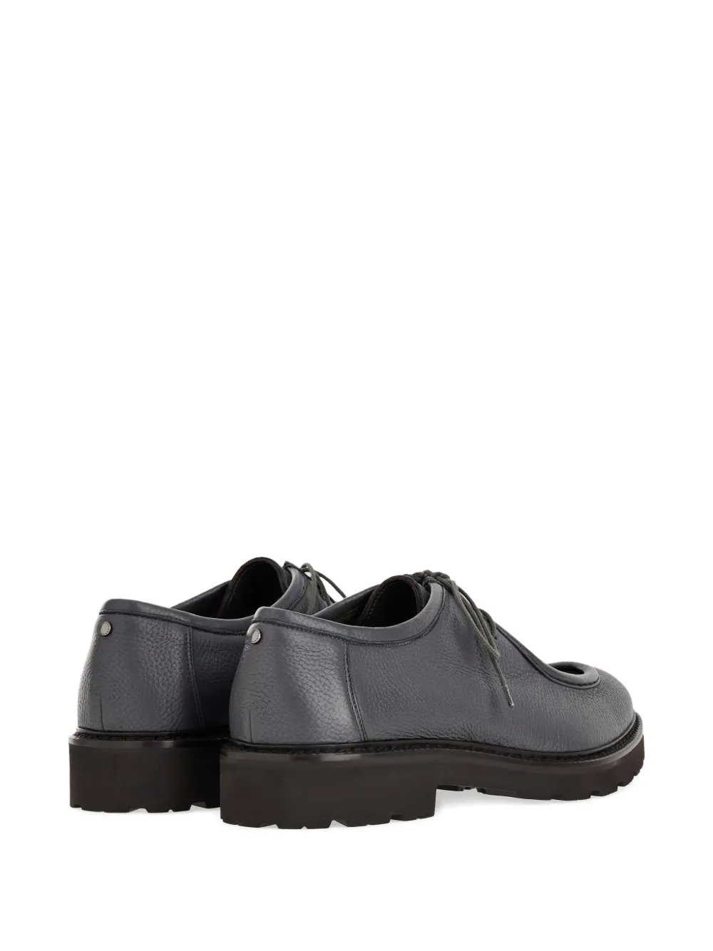 Туфли Wallabee на шнуровке Canali, синий — фото 2