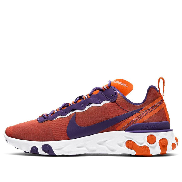 

Кроссовки react element 55 'clemson tigers' Nike, оранжевый