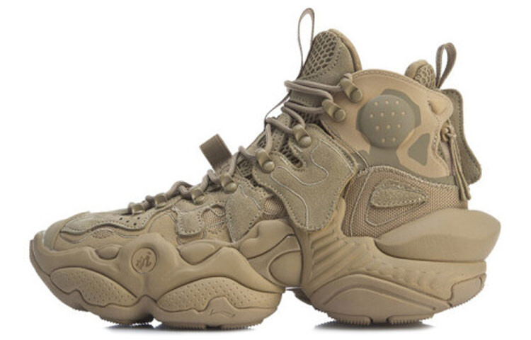 

Кроссовки China Li Ning LiNing Vintage Basketball, коричневый