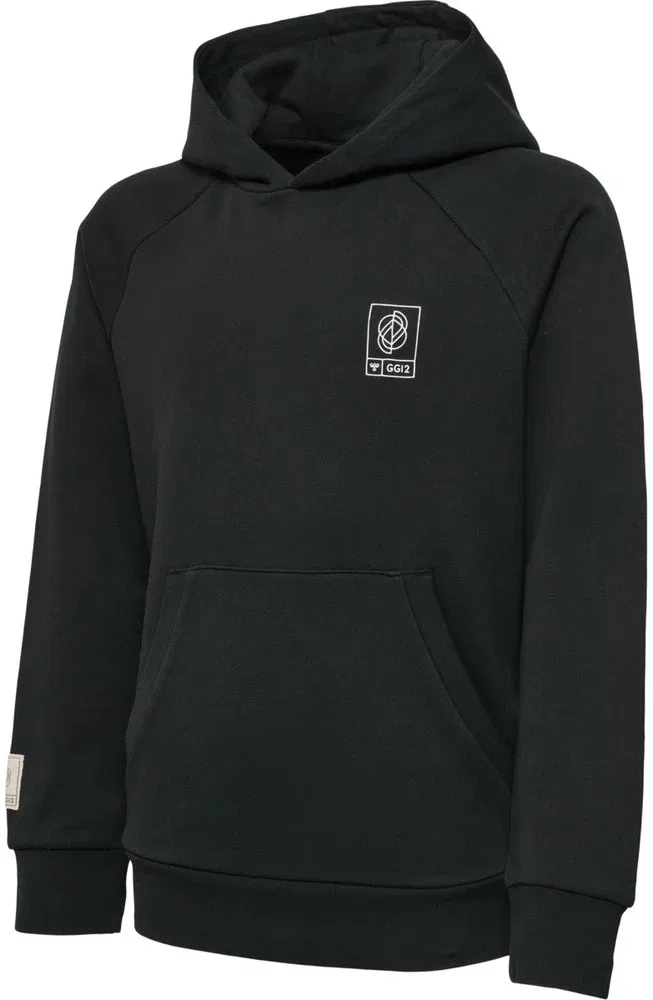 Детский капюшон из футера Hummel, черный