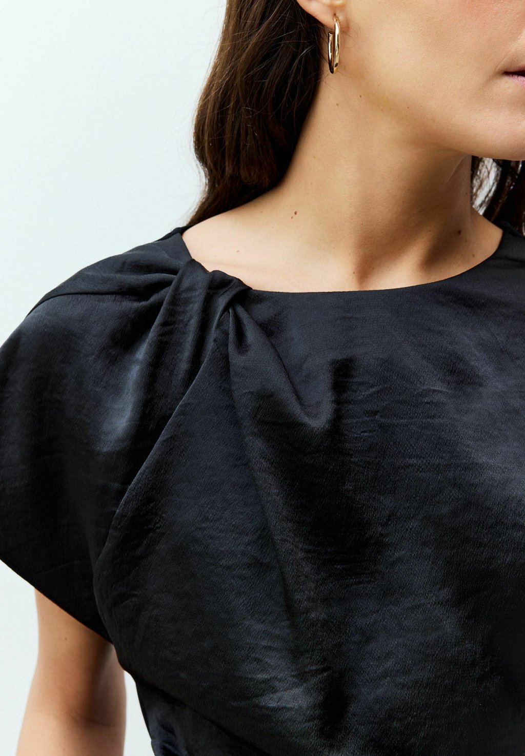 Блуза Print T-shirt Next, черный — фото 3