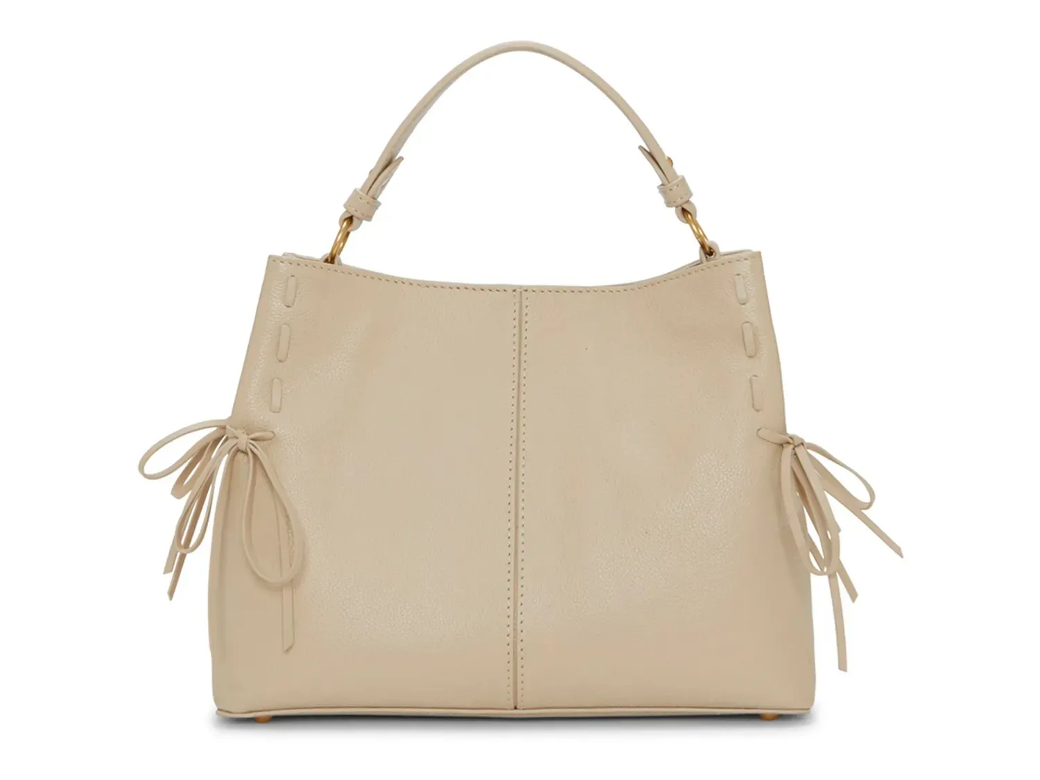 

Кожаная сумка Vince Camuto Sabra, светло-бежевого цвета
