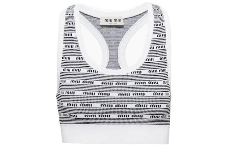 

Жилет женский Miu Miu, черный/белый