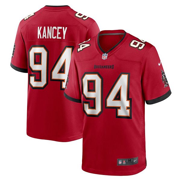 

Игровая футболка Tampa Bay Buccaneers Men's Calijah Kancey Red Nike