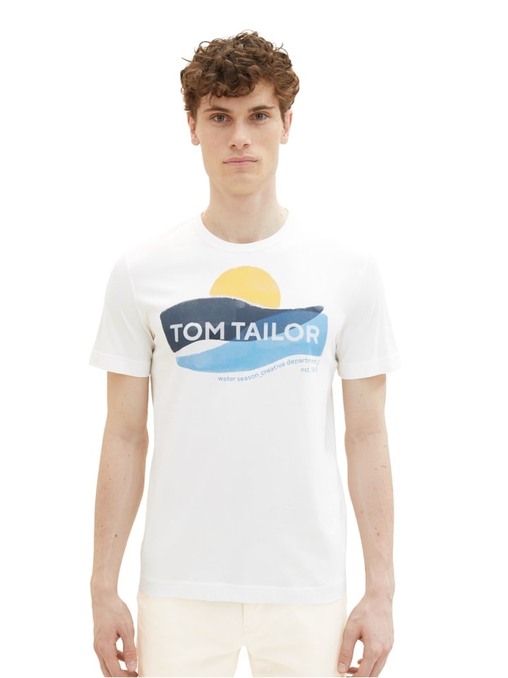 

Футболка Tom Tailor, белый
