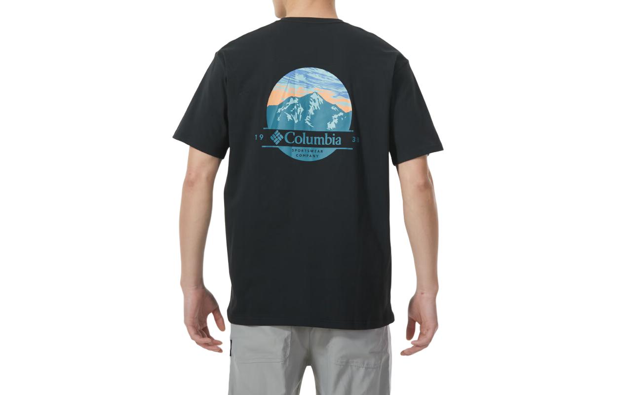 

Футболка мужская черная Columbia SS24