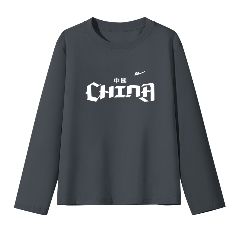 Футболка для детей Crew Neck Moderate WARRIOR, indigo/h белый china — фото 2