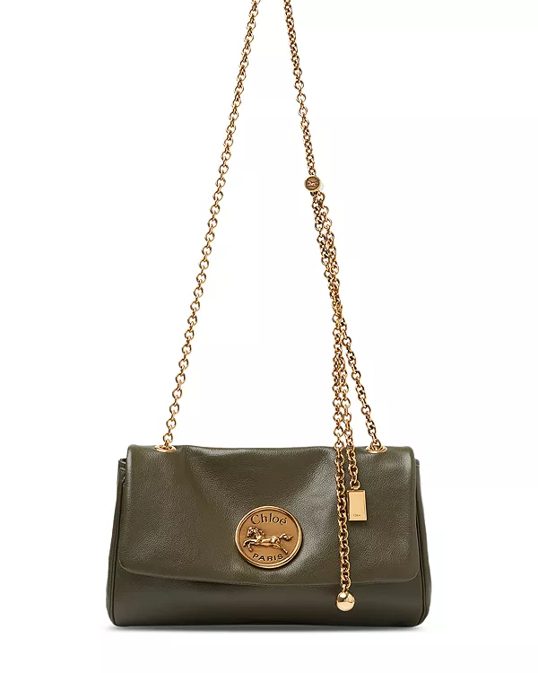 

Сумка через плечо с медальоном в стиле «Наследие» Chloé, зеленый