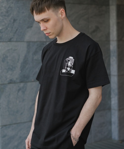 

Футболка с графическим принтом ROOPTOKYO, черный