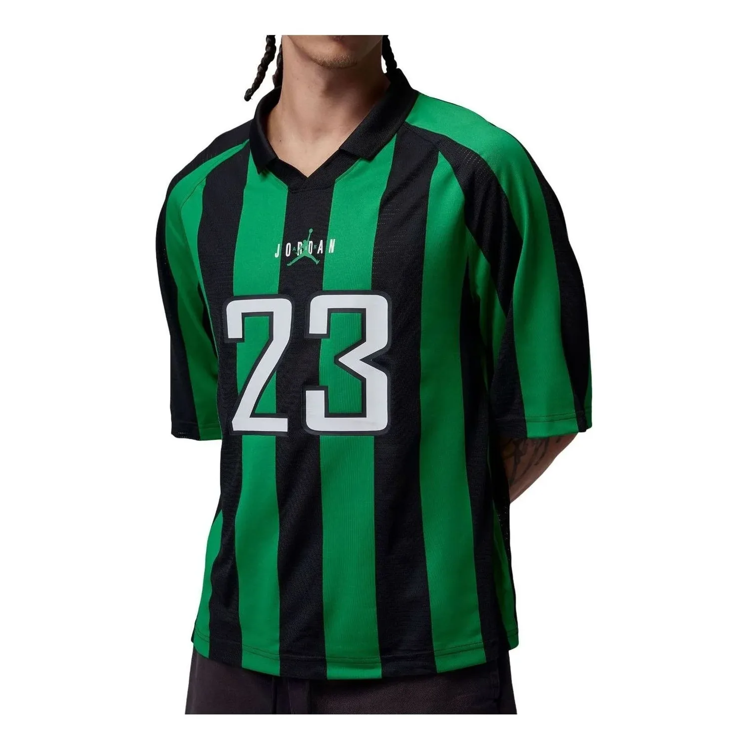 Футболка Air Jordan Brooklyn Terrace 'Lucky Green Black'