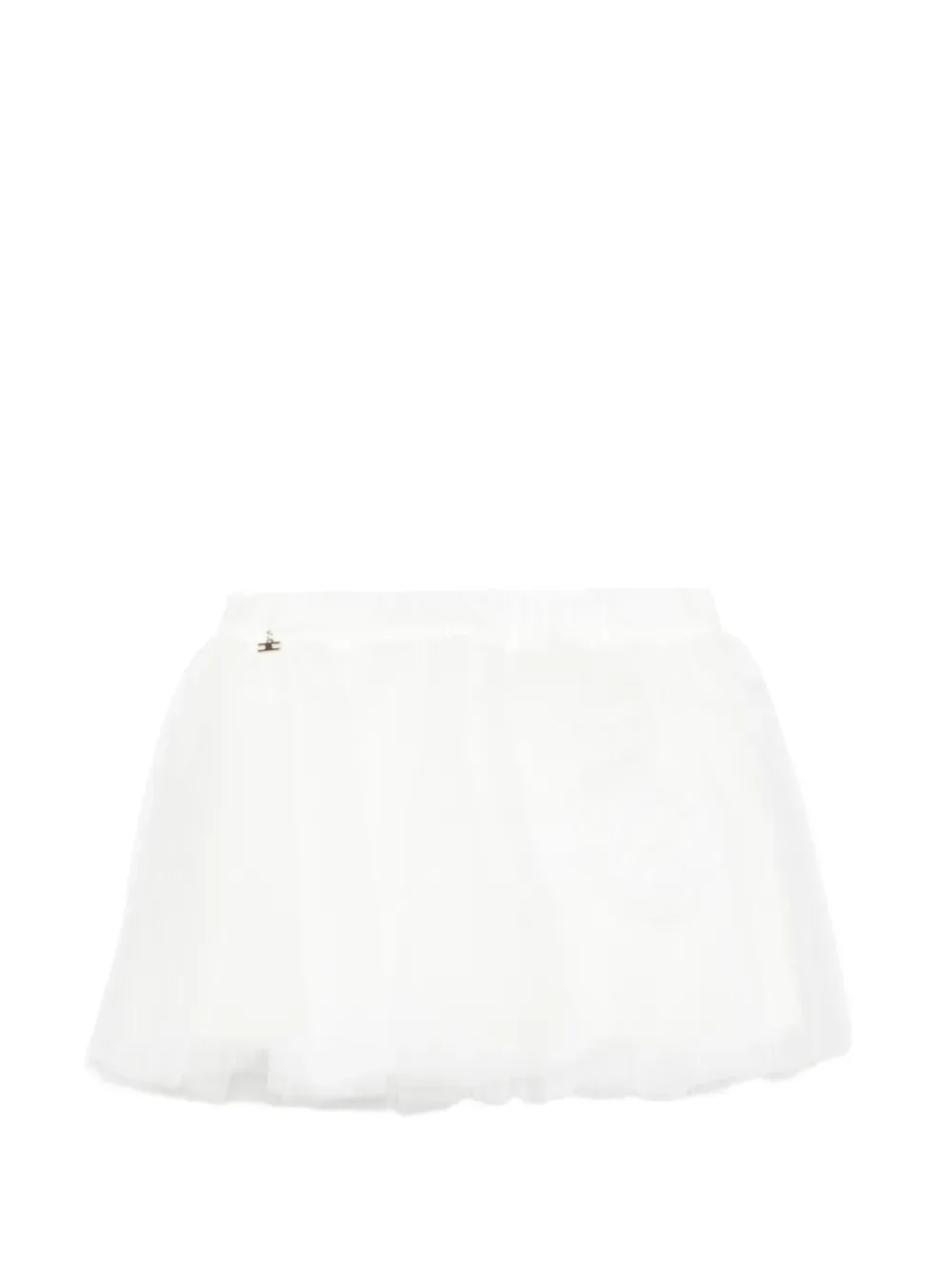 Юбка из тюля Elisabetta Franchi La Mia Bambina, белый