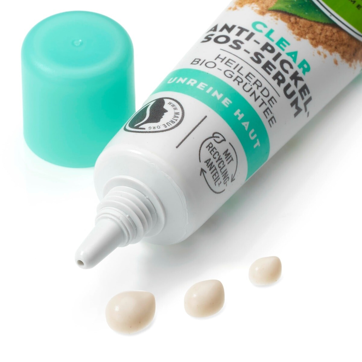 Сыворотка Alverde — Прозрачная SOS- против прыщей . NATURKOSMETIK, 15 мл — фото 2