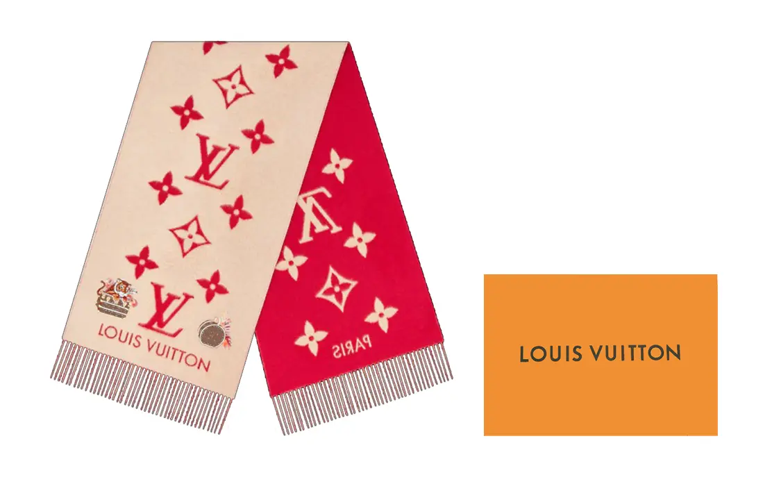 

LOUIS VUITTON Шарф унисекс, Original Box