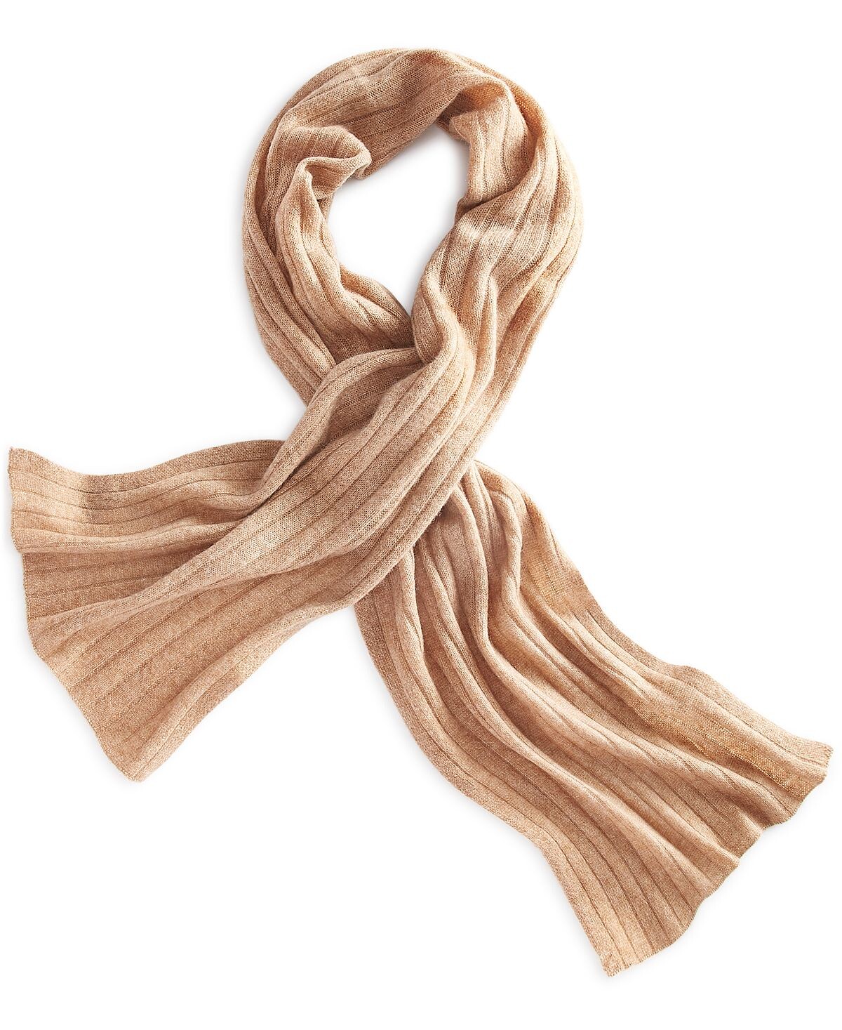 

Шарф из 100% кашемира в рубчик Charter Club