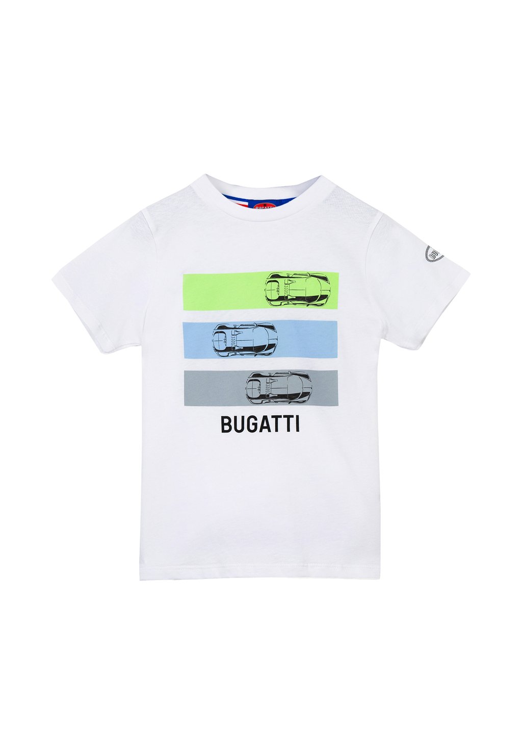 

Футболка с принтом bugatti, белый