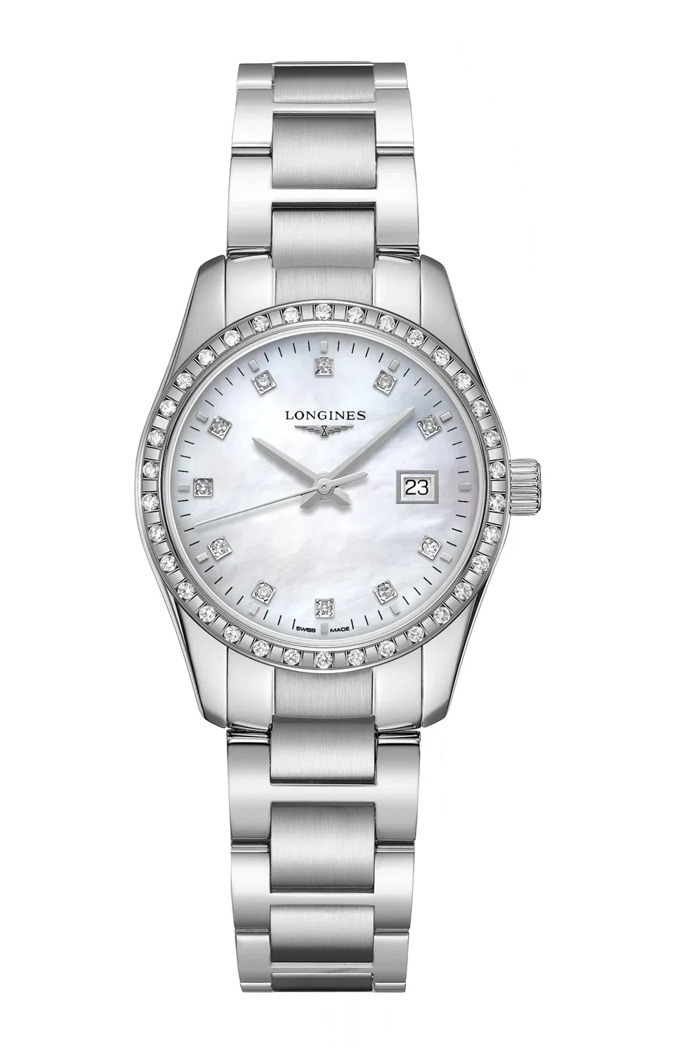 CONQUEST CLASSIC - L2.286.0.87.6 LONGINES, золотой